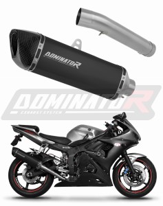 Yamaha YZF R6 2003 - 2005 ауспух заглушител HP6 BLACK + dB killer