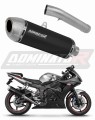 ауспух заглушител DOMINATOR S6 черен подходящо за мотоциклет Yamaha YZF R6 2003 - 2005