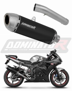 Yamaha YZF R6 2003 - 2005 ауспух заглушител S6 BLACK + dB killer