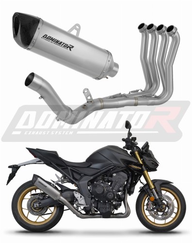 пълна изпускателна система със заглушител DOMINATOR Full System титанов HP6 подходящо за мотоциклет Honda CB 1000 Hornet / SP 2025