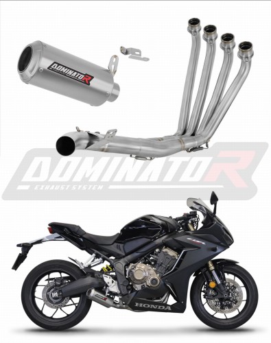 Honda CBR 650 R 2019 - 2023 Мотоциклетна изпускателна система Dominator Цялостна система Колектор Заглушител Ауспух GP x