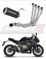 Honda CBR 650 R 2019 - 2023 Мотоциклетна изпускателна система Dominator Цялостна система Колектор Изпускателен колектор Гърне GP BLACK x
