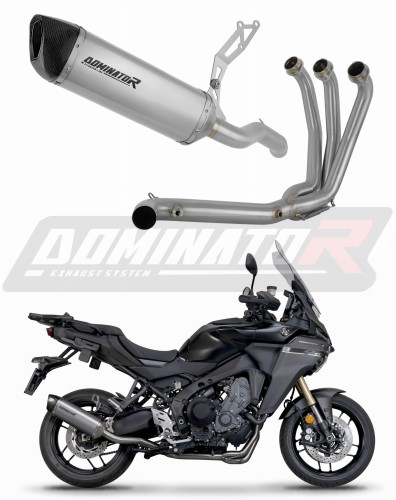 пълна изпускателна система със заглушител DOMINATOR Full System титанов HP6 подходящо за мотоциклет Yamaha Tracer 9 / GT 2025 - 2026