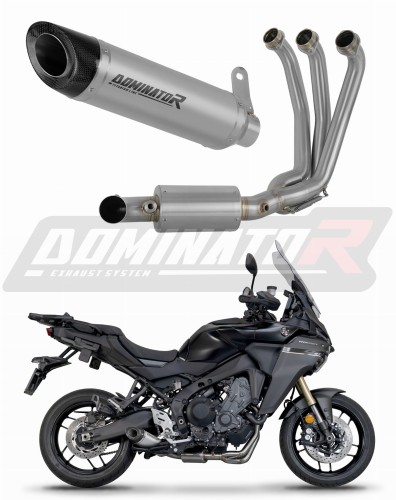пълна изпускателна система със заглушител DOMINATOR Full System титанов HP8 EX подходящо за мотоциклет Yamaha Tracer 9 / GT 2025 - 2026