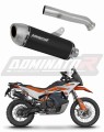 ауспух заглушител DOMINATOR S6 черен подходящо за мотоциклет KTM 890 Adventure / R 2021 - 2025
