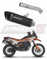 ауспух заглушител DOMINATOR HP6 черен подходящо за мотоциклет KTM 890 Adventure / R 2021 - 2025