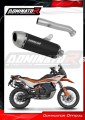 ауспух заглушител DOMINATOR S6 черен подходящо за мотоциклет KTM 890 Adventure / R 2021 - 2025 2