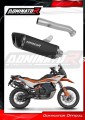 ауспух заглушител DOMINATOR HP6 черен подходящо за мотоциклет KTM 890 Adventure / R 2021 - 2025 2