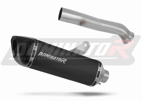 ауспух заглушител DOMINATOR HP6 черен подходящо за мотоциклет Husqvarna NORDEN 901 2022 - 2025
