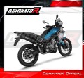 пълна изпускателна система със заглушител DOMINATOR Full System MX2 черен подходящо за мотоциклет CF MOTO 450 MT 2024 - 2026