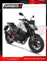 пълна изпускателна система със заглушител DOMINATOR Full System S6 черен подходящо за мотоциклет Honda CB 750 Hornet 2024 - 2025 3