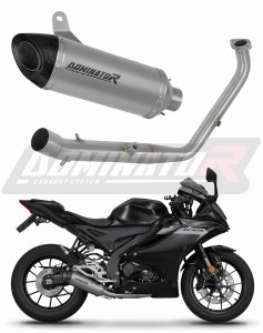 Yamaha YZF R125 2024 - 2025 (Euro 5+) Цяла система Колектор ауспух титанов заглушител HP8 + dB killer