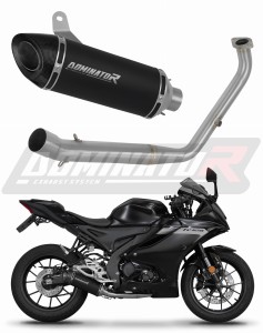 Yamaha YZF R125 2021 - 2024 (Euro 5) Пълна система Колектор ауспух заглушител HP8 BLACK + dB killer