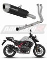 Honda CB 750 Hornet 2024 2025 Мотоциклетен заглушител Ауспух Спортен ауспух S6 BLACK Изпускателна система Dominator x