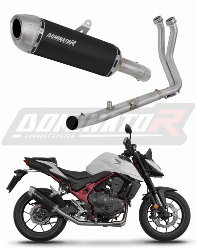 Honda CB 750 Hornet 2024 2025 Мотоциклетен заглушител Ауспух Спортен ауспух S6 BLACK Изпускателна система Dominator x