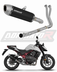 Honda CB 750 Hornet 2023 Full system Колектор ауспух заглушител S6 BLACK + dB killer