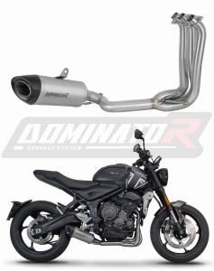 Triumph Trident 660 2021 - 2024 Пълна изпускателна система Колектор ауспух титанов заглушител HP8 + dB killer