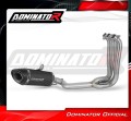 пълна изпускателна система със заглушител DOMINATOR Full System HP8 черен подходящо за мотоциклет Triumph Trident 660 2021 - 2024 2