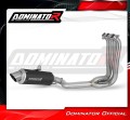 пълна изпускателна система със заглушител DOMINATOR Full System GPF черен подходящо за мотоциклет Triumph Trident 660 2021 - 2024 2