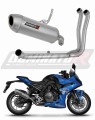 пълна изпускателна система със заглушител DOMINATOR Full System S6 подходящо за мотоциклет Suzuki GSX-8R / 8S 2023 - 2025