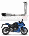 пълна изпускателна система със заглушител DOMINATOR Full System титанов HP8 подходящо за мотоциклет Suzuki GSX-8R / 8S 2023 - 2025