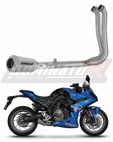 пълна изпускателна система със заглушител DOMINATOR Full System GPS подходящо за мотоциклет Suzuki GSX-8R / 8S 2023 - 2025