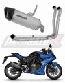пълна изпускателна система със заглушител DOMINATOR Full System титанов HP6 подходящо за мотоциклет Suzuki GSX-8R / 8S 2023 - 2025