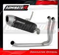 пълна изпускателна система със заглушител DOMINATOR Full System S6 черен подходящо за мотоциклет Suzuki GSX-8S / 8R 2022 - 2024 2