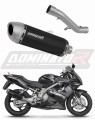 ауспух заглушител DOMINATOR S6 черен подходящо за мотоциклет Honda CBR 600 F4i 2001 - 2006