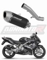 ауспух заглушител DOMINATOR S6 Shorty черен подходящо за мотоциклет Honda CBR 600 F4i 2001 - 2006