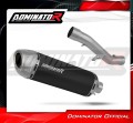 ауспух заглушител DOMINATOR S6 черен подходящо за мотоциклет Honda CBR 600 F4i 2001 - 2006 2