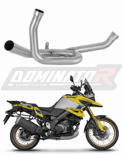 decat среден ауспух DOMINATOR Mid Pipe подходящо за мотоциклет Suzuki V-Strom 1050 DE 2023 - 2025