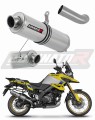 ауспух заглушител DOMINATOR хомологиран кръгъл подходящо за мотоциклет Suzuki V-Strom 1050 DE 2023 - 2025
