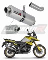 ауспух заглушител DOMINATOR хомологиран овален подходящо за мотоциклет Suzuki V-Strom 1050 DE 2023 - 2025
