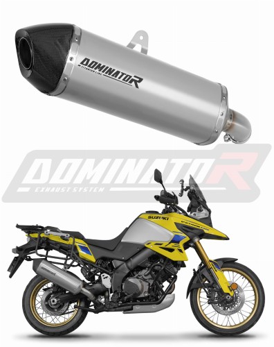 ауспух заглушител DOMINATOR титанов HP7 подходящо за мотоциклет Suzuki V-Strom 1050 DE 2023 - 2025