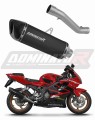 ауспух заглушител DOMINATOR HP6 черен подходящо за мотоциклет Honda CBR 600 F4i Sport 2001 - 2006