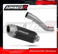 ауспух заглушител DOMINATOR S6 Shorty черен подходящо за мотоциклет Honda CBR 600 F4i Sport 2001 - 2006 2