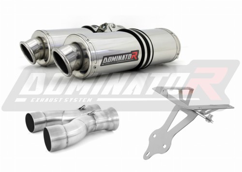 ауспух заглушител DOMINATOR овален подходящо за мотоциклет Ducati 999 2001 - 2006