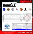 ауспух заглушител DOMINATOR GP черен подходящо за мотоциклет Honda CB 600F HORNET 1998 - 2002 3