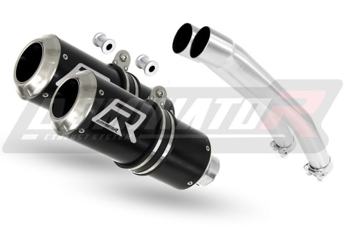 ауспух заглушител DOMINATOR GP черен подходящо за мотоциклет Suzuki GSXR 1300 Hayabusa 2008 - 2019