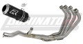 ауспух заглушител DOMINATOR GP черен подходящо за мотоциклет Yamaha XJ 6N / S / F 600 Diversion 2009 - 2016