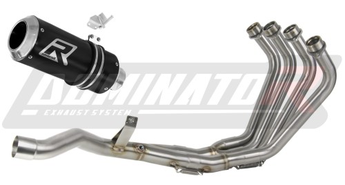 ауспух заглушител DOMINATOR GP черен подходящо за мотоциклет Yamaha XJ 6N / S / F 600 Diversion 2009 - 2016