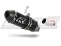 ауспух заглушител DOMINATOR HP3 черен подходящо за мотоциклет Aprilia Tuono V4 1100 RR Low Level 2015 - 2016 2