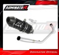 пълна изпускателна система със заглушител DOMINATOR Full System HP3 черен подходящо за мотоциклет Honda CB 125 R 2018 - 2020