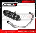 пълна изпускателна система със заглушител DOMINATOR Full System HP3 черен подходящо за мотоциклет Honda CBF 125 2009 - 2014 2