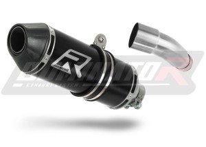 Kawasaki NINJA 125 Z125 2019 - 2023 ауспух заглушител HP3 BLACK + dB killer