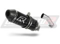 ауспух заглушител DOMINATOR HP3 черен подходящо за мотоциклет Kawasaki ZX250R 2008 - 2012 2