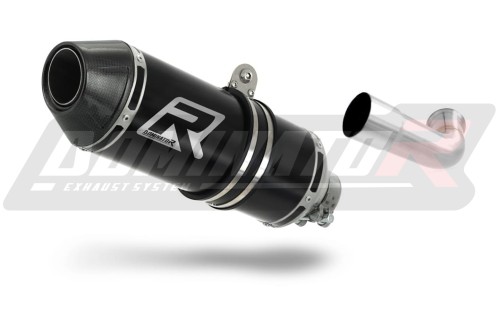 ауспух заглушител DOMINATOR HP3 черен подходящо за мотоциклет KTM RC 125 2017 - 2020 2