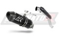 ауспух заглушител DOMINATOR HP3 черен подходящо за мотоциклет KTM RC 390 2017 - 2020 2