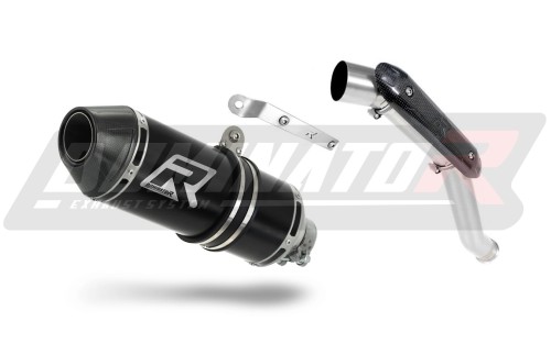 ауспух заглушител DOMINATOR HP3 черен подходящо за мотоциклет KTM RC 390 2017 - 2020 2